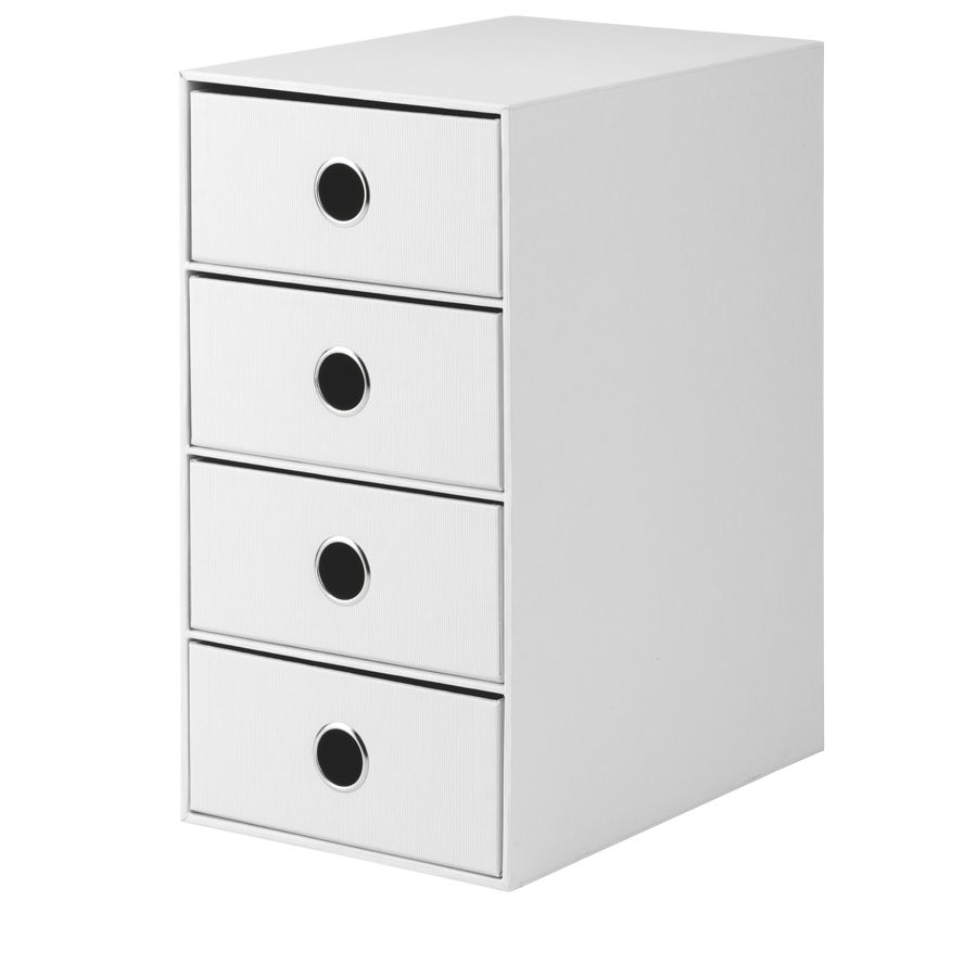 Rössler S.o.h.o. Brievenbakje - Karton - Wit - 32 cm
