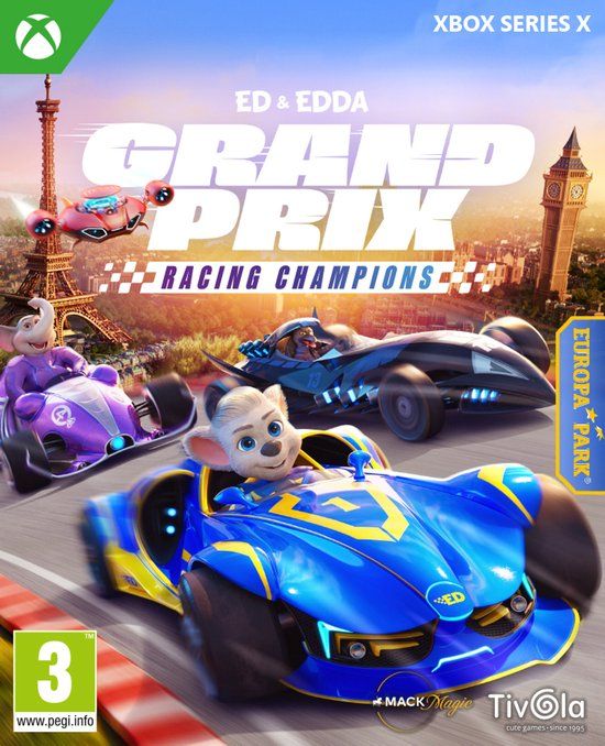 Ed & Edda: Grand Prix - Racing Champions - Xbox Series X - Blu-ray - Standard Edition