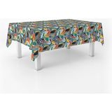 ECOMMERC3 Rechthoekig tafelkleed, 250 x 140 cm, duurzaam, eenvoudig te reinigen, vlekwerend, waterdicht