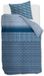 Beddinghouse Yori dekbedovertrek - Eenpersoons - 140x200/220 - Blauw