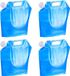 Conteneurs d'eau pliables, 5 litres, set de 4