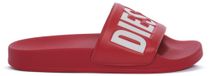 Diesel Femme Sandales de bain d'été tongs rouge