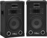 vidaXL Hifi-podiumluidsprekers 2 st passief professioneel 800 W zwart