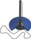 Helit Balpenhouder 'the base', Zwart/Lichtgrijs