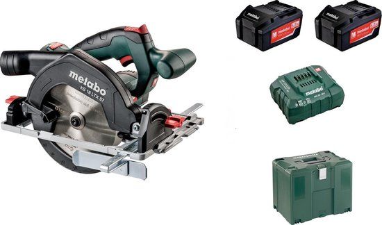 Metabo KS 18 LTX 57 - 18V Accu Cirkelzaag Set (2x 5,2Ah) - 57mm - Li-Ion