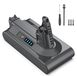 Dyson Batterie de remplacement pour Dyson V10, 8000 mAh, compatible avec les modèles V10