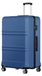 Valise - Valise rigide - ABS + PC - Léger - Roues doubles - Serrure TSA - 51,5 x 38 x 21 cm - Bleu