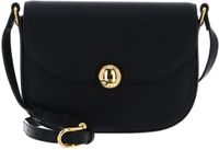 FURLA Leren schoudertas Vitello Night Moonlight Crossbody Bag Nero zwart