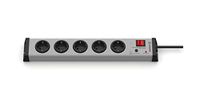 EHMANN 0206x00052303 Overspanningsbeveiliging stekkerdoos 5-voudig, 3 m voedingskabel