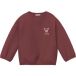 s.Oliver Sweatshirt Coupe ample avec imprimé au dos - intérieur gratté pour bébé