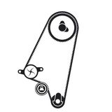 SKF VKMC 90008 Wasserpumpe + Zahnriemensatz