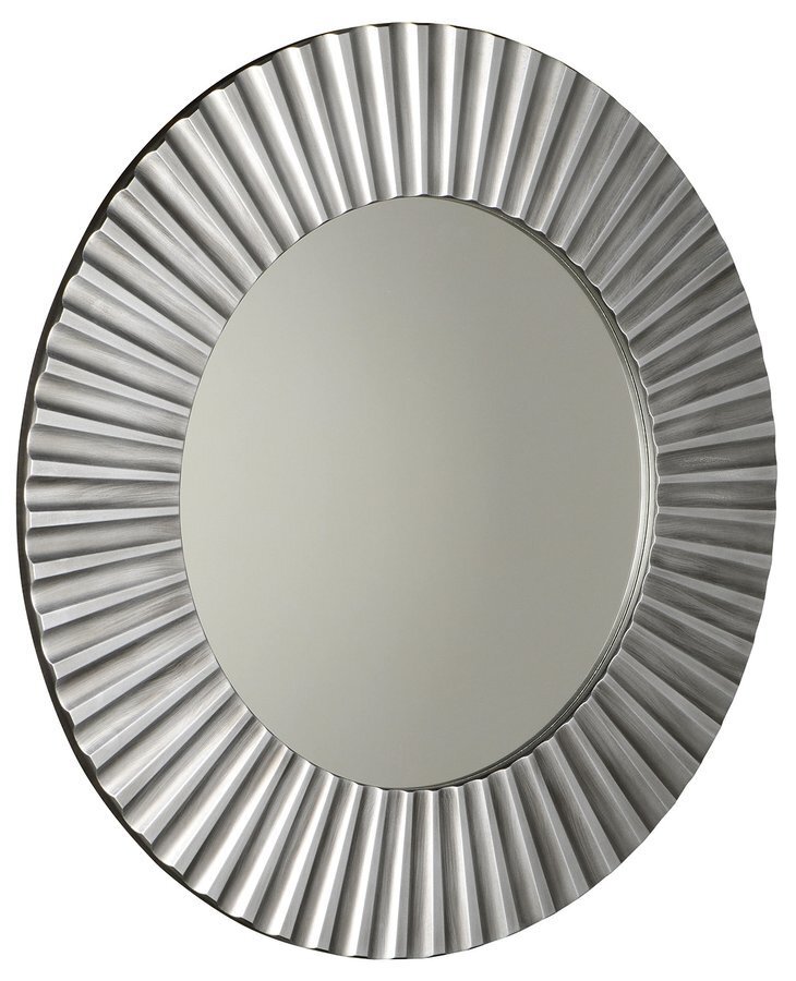 Sapho PRIDE Spiegel met frame, diameter 90cm, zilver