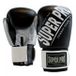 Super Pro Combat Gear Bokshandschoenen - Zwart/Grijs/Wit - 6 oz