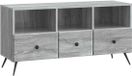 vidaXL TV-kast met lade Grijs sonoma 102 x 34,5 x 50 cm Bewerkt hout