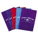 Oxford Campus gelijnd papier A4 navulpad, headbound 140 pagina's, diverse kleuren, pak van 5