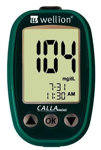 Wellion CALLA mini-set petrol mg/dL