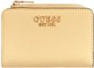 GUESS Serenova SLG Zip Around Card Case Yellow