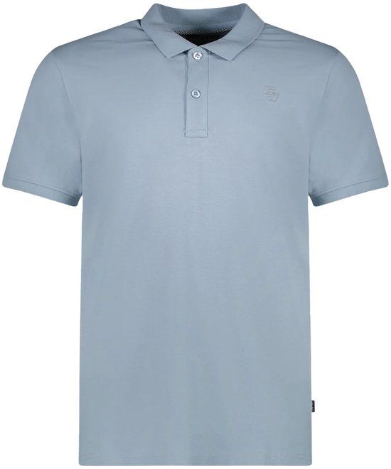 Cars Jeans Polo Dario Heren Poloshirt - Grey Blue - Maat XXL