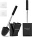 Unyqoos® Brosse de toilette en silicone, noir
