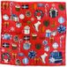 Ralu Fine Art Zijden sjaal pour dames Candyland