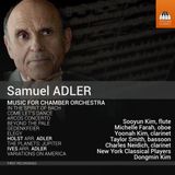 Outhere Toccata Classics Adler: Music For Chamber Orchestra (CD)