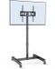 Unyqoos® Mobiele en verstelbare tv-standaard met wieltjes voor 23-60 inch schermen