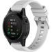 Strap-it Garmin Bracelet silicone brillant Quatix 8 Pro - 47mm (blanc)