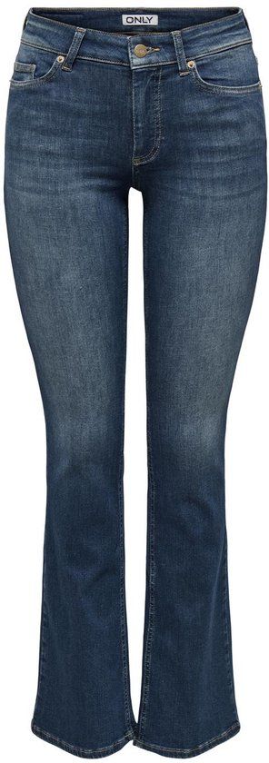ONLY ONLBLUSH MID FLARED DNM REA260 NOOS - Blauw - Maat M/30 - Jeans voor dames