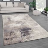 Paco Home Vloerkleed Woonkamer, Modern Laagpolig In Pastelkleuren, Vintage Galaxy-Patroon 120x170 cm