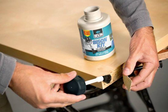 Bison kit pot met kwast - 400 ML