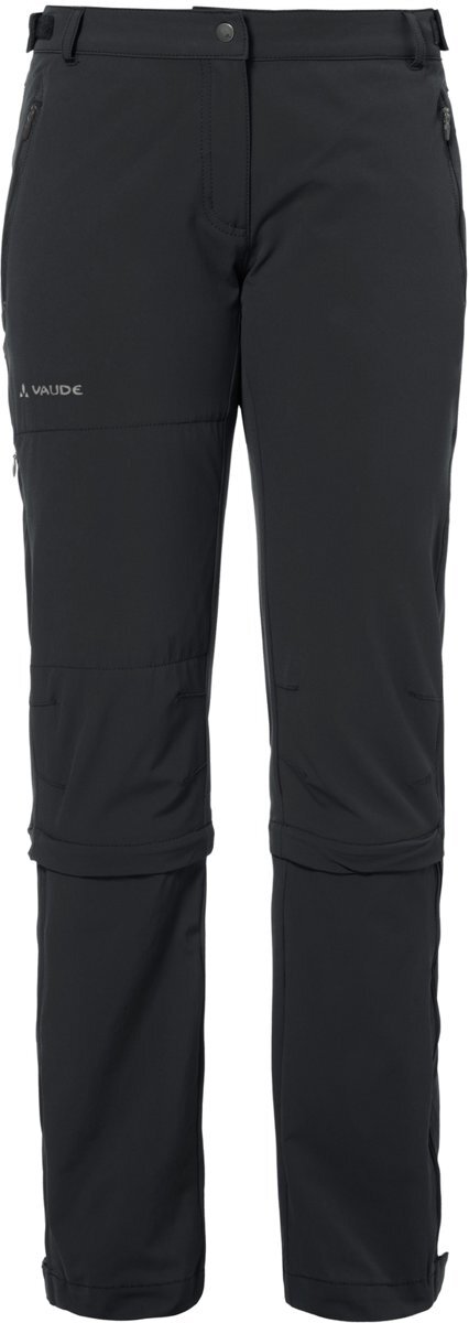 Vaude Farley II Stretch lange broek Dames zwart Maat 34-kort