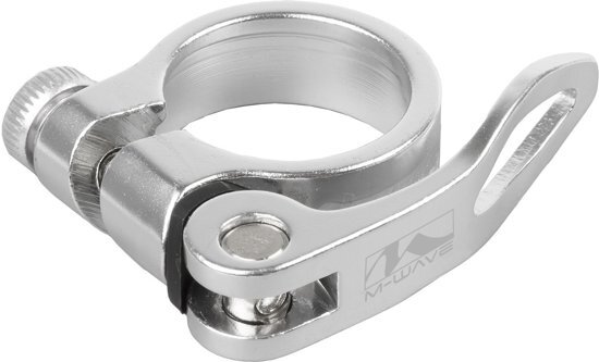 M-Wave Zadelpenklem Clampy-qr 31 8 Mm Aluminium Zilver