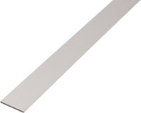 Alberts 471743 platte buis | aluminium, zilverkleurig geanodiseerd | 1000 x 60 x 3 mm
