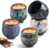 OEM Set van 5 espressokannetjes, 110 ml, keramiek