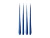 ester & erik Lot de 4 bougies laquées bleuet, 32 cm