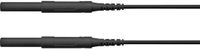 Schützinger HSPL 8568 / AWG16 / 100 / SW Veiligheidsmeetsnoer Stekker 4 mm Stekker 4 mm Zwart 1 stuk(s)