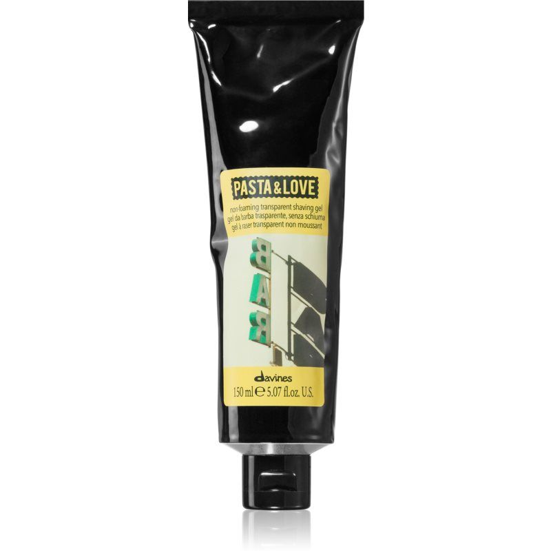 Davines Pasta & Love Non-Foaming Transparent Shaving Gel - Heren - 150 liter