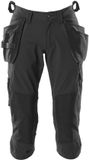 Mascot Accelerate Pantalon 3/4 avec poches à clous 18249-311 - Noir - C66