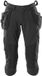 Mascot Accelerate Pantalon 3/4 avec poches à clous 18249-311 - Noir - C66