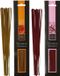 Atmosphera Wierook stokjes - set van 2 geuren - Amber en Rozen - 25 cm - Ontspanning