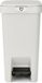 Brabantia StepUp Poubelle - Poubelle à pédale - 10 litres - Gris Clair