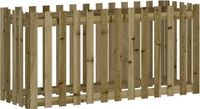 vidaXL Plantenbak verhoogd hekontwerp 150x50x70 cm geïmpregneerd hout