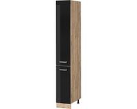Vicco R-Line Apotheekkast – 30 cm Zwart hoogglans