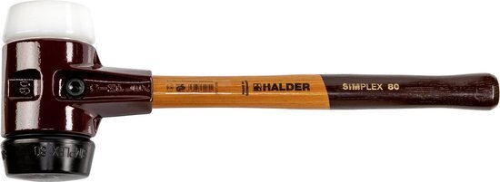 HALDER SIMPLEX-hamer 80 RUBBER/SUPERPL. TE SIMPL