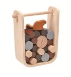 Dille &amp; Kamille Bever en Dam Spel, Hout, 3+