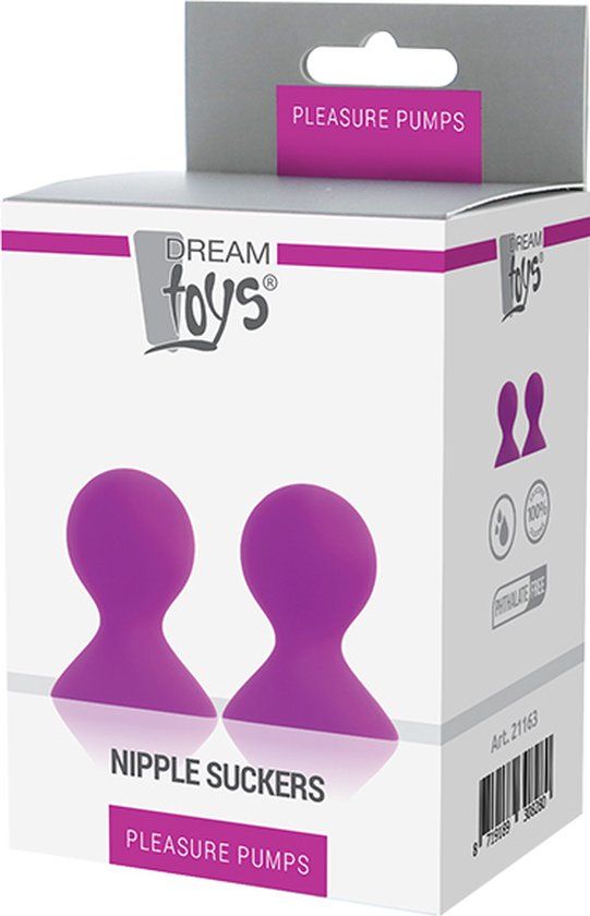 PLEASURE PUMPS NIPPLE SUCKERS PINK - Siliconen - Roze