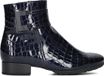 Gabor 712 Enkellaarsjes Dames Blauw Maat 43