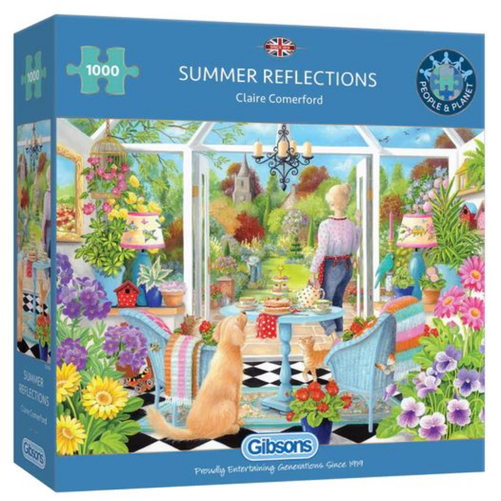 Gibsons Summer Reflections Puzzel (1000 stukjes)