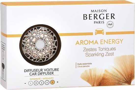 Auto Parfum Aroma Energy Sparkling Zest Maison Berger