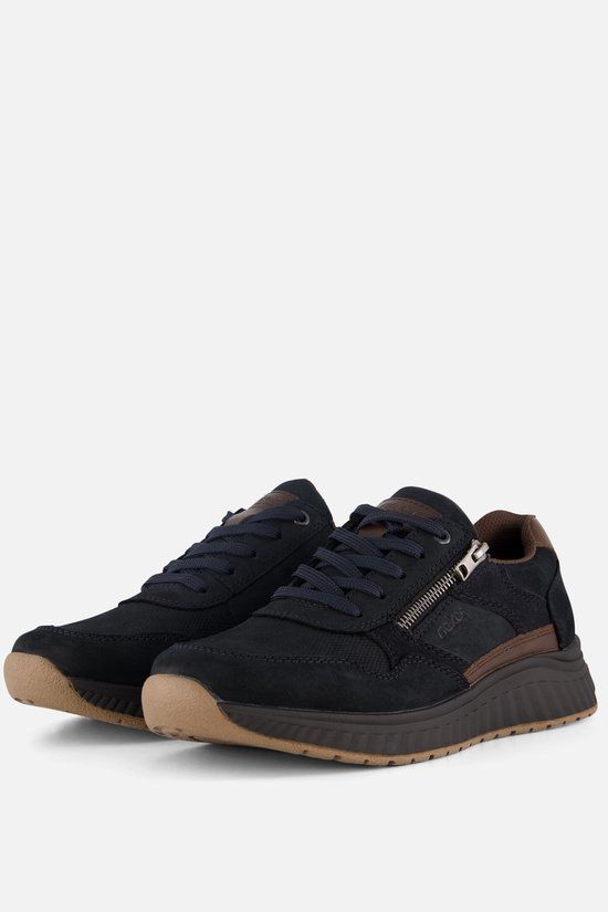 Rieker Sneakers Blauw Synthetisch - Maat 44